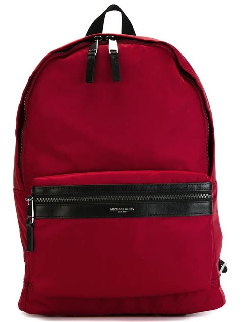 michael kors backpack men red|Michael Kors men's bag outlet.